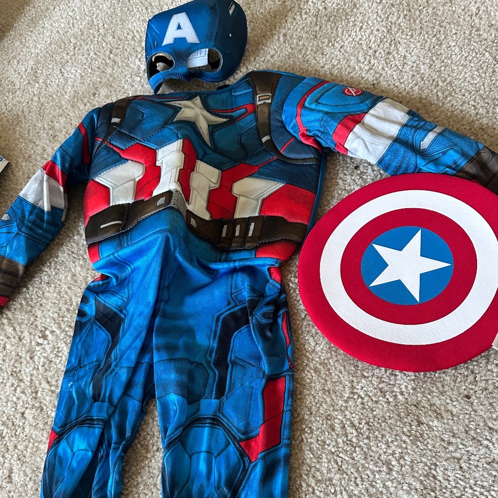 Marvel Blue and Red Costume